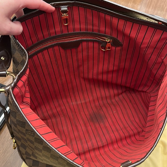 Louis Vuitton Delightful MM Damier Ebene - alternative to Neverfull - Picture 3 of 13